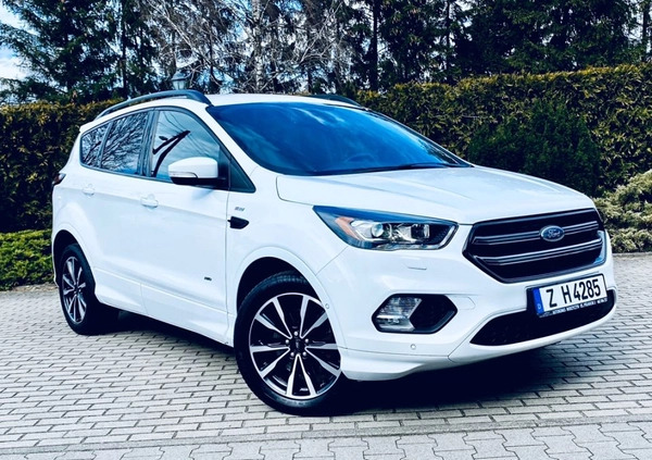 Ford Kuga cena 79900 przebieg: 159456, rok produkcji 2017 z Ostrowiec Świętokrzyski małe 781